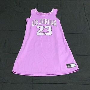 Kid’s purple Jordan jersey dress

.